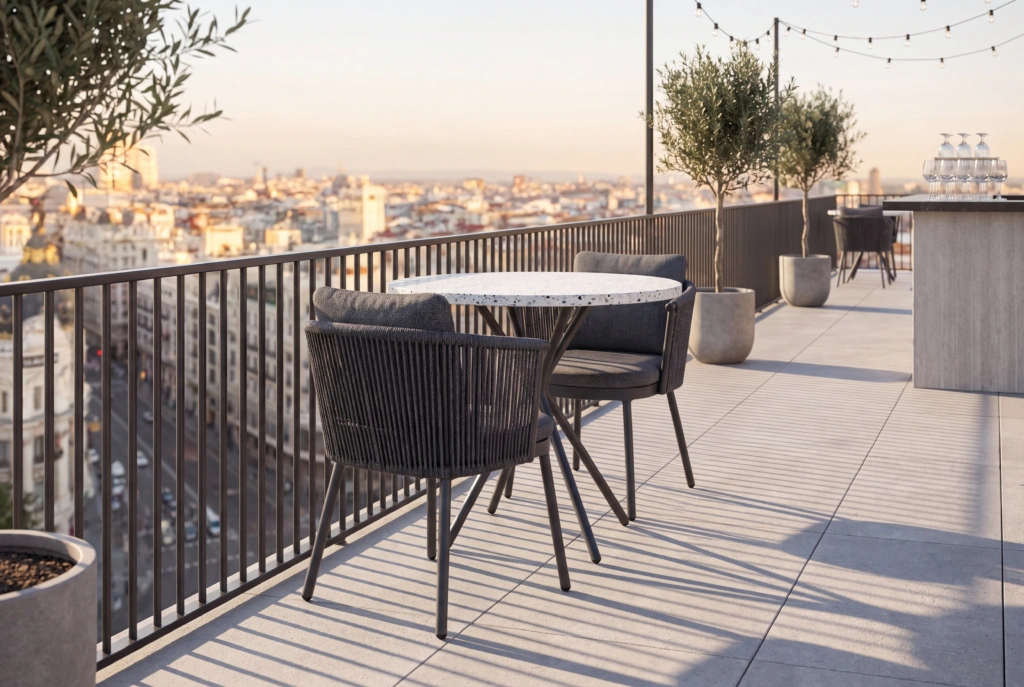 Vatican RP A Patio Chair setting