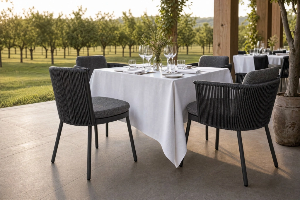 Vatican RP A Patio Chair setting