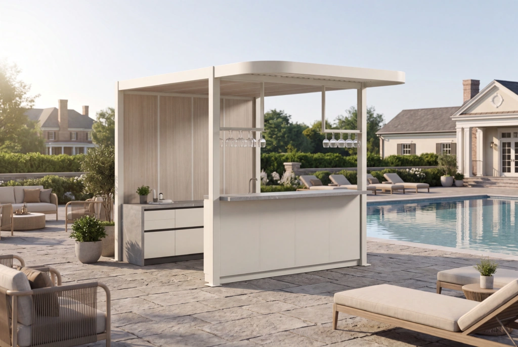F63 D2 Pavilion With Eave setting