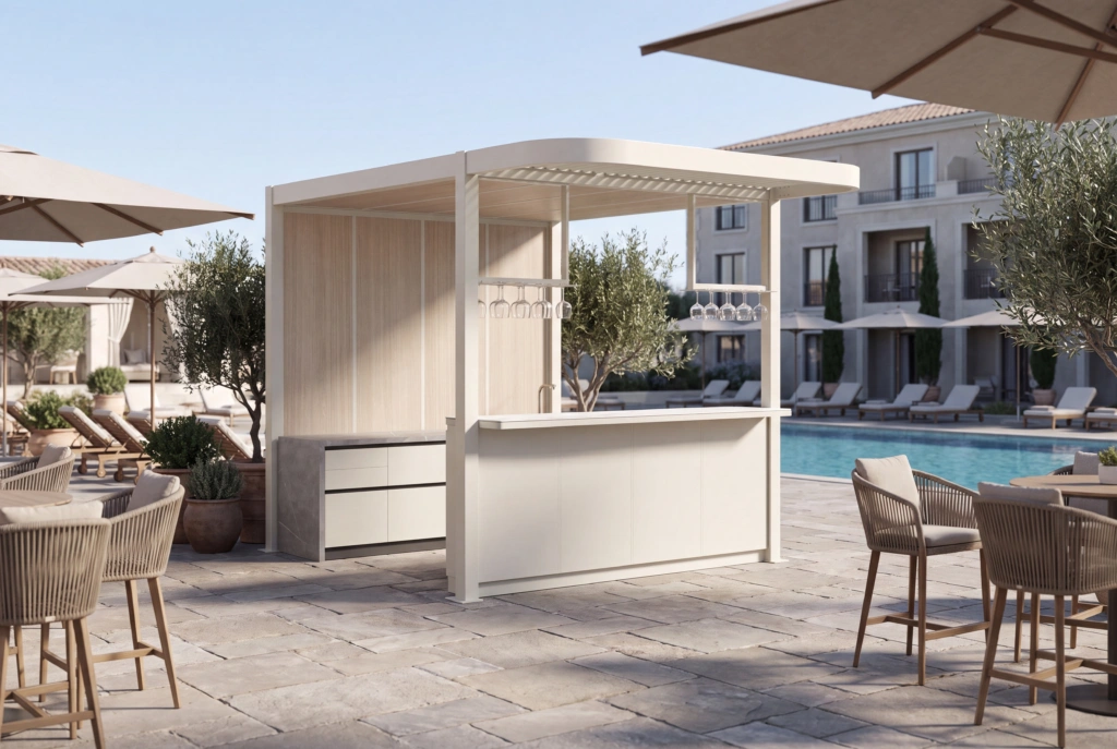 F63 D2 Pavilion With Eave setting