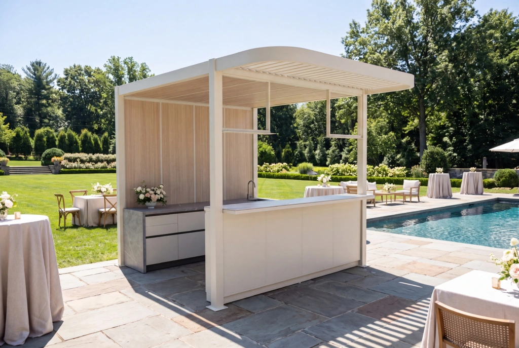F63 D2 Pavilion With Eave setting