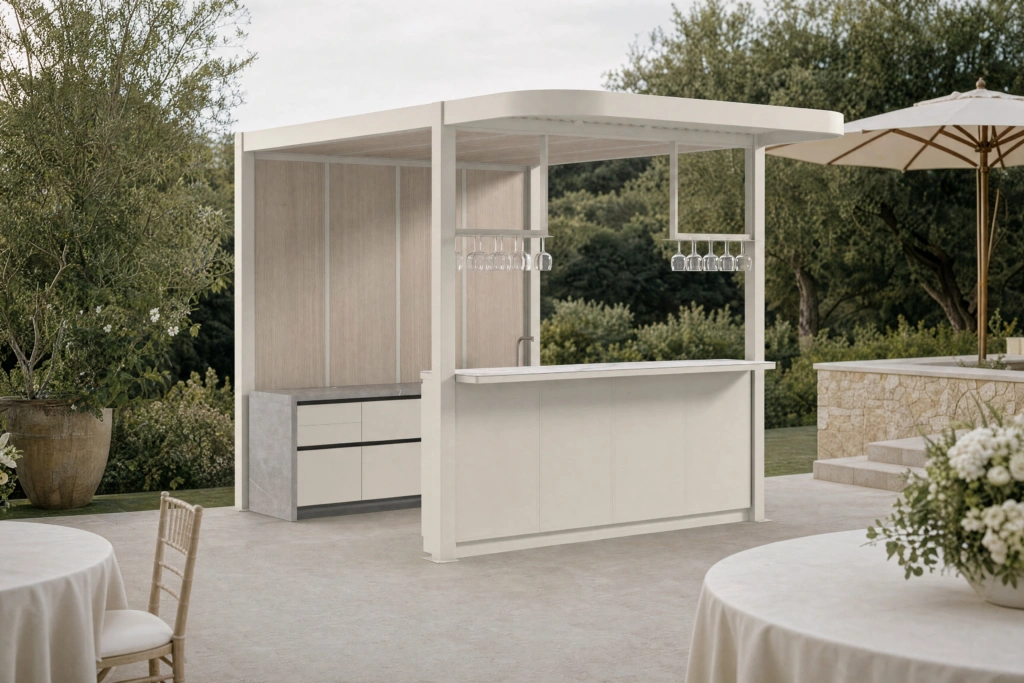 F63 D2 Pavilion With Eave setting