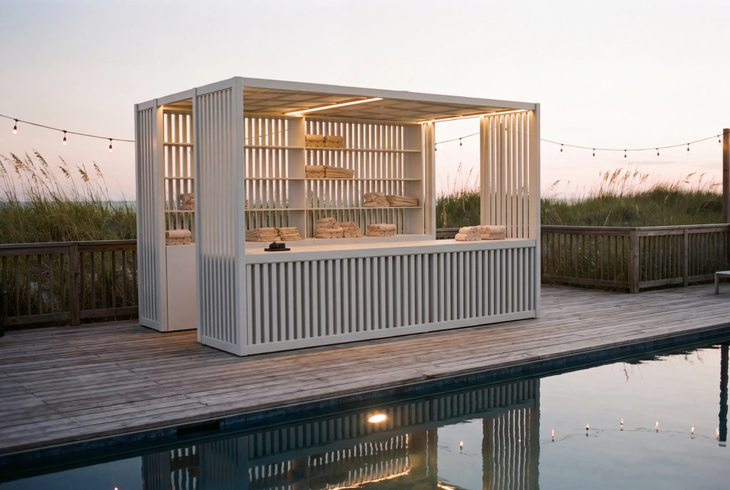 F64 D3 Pavilion setting