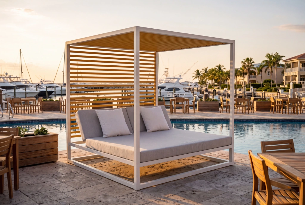 Malta Cabana setting