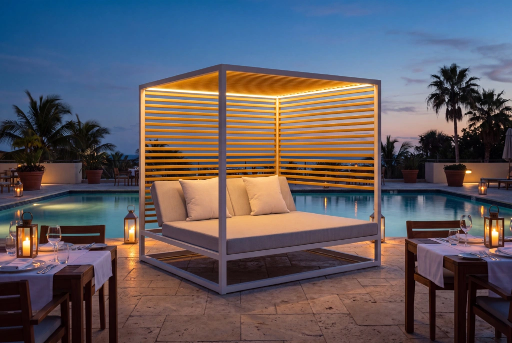 Malta Cabana setting