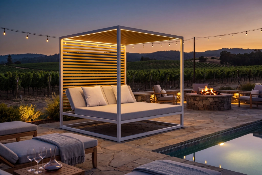 Malta Cabana setting