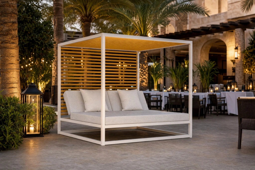 Malta Cabana setting