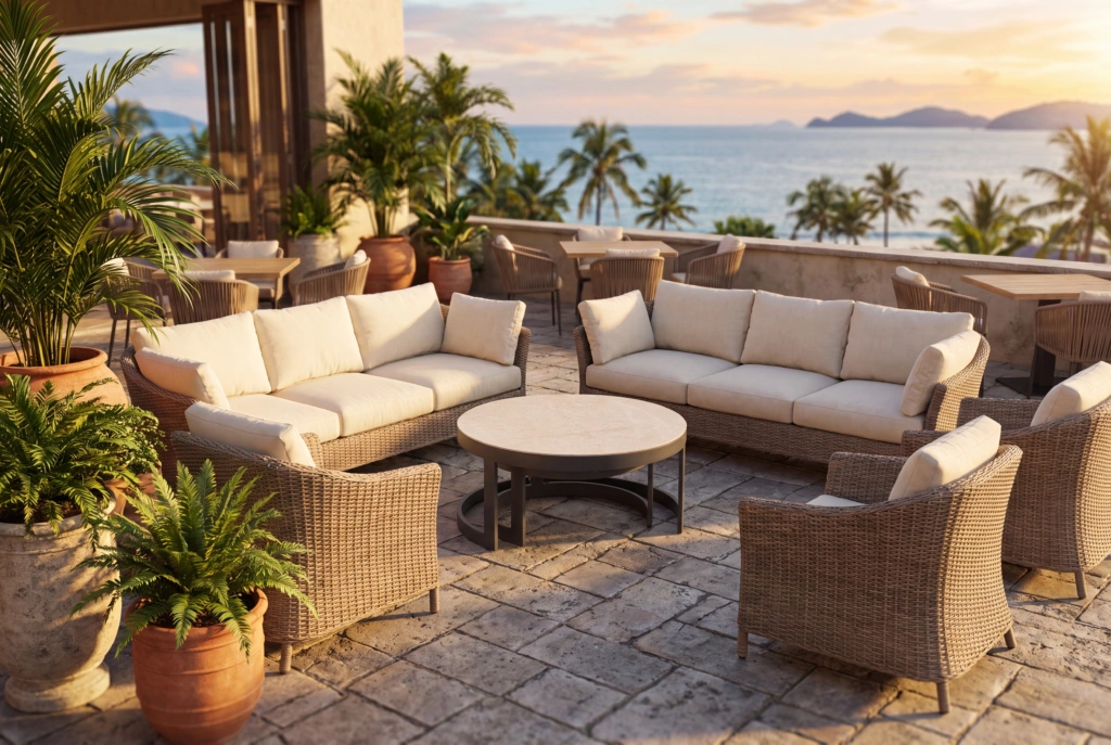 Palm Beach Nesting Coffee Table – Small setting