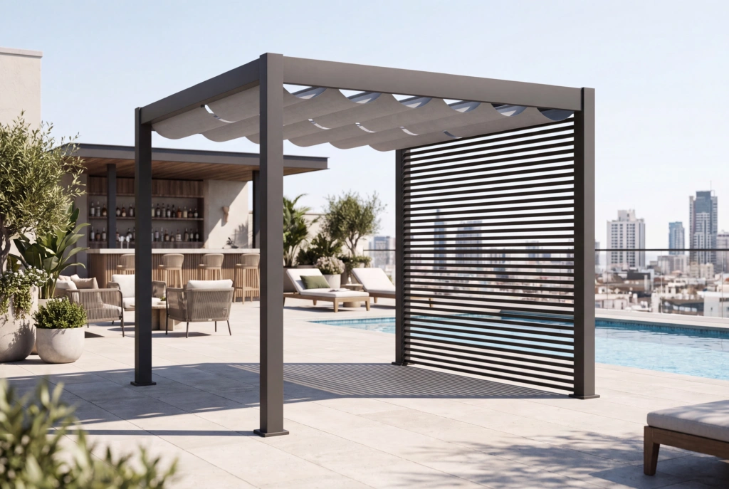 Pavilion Cabana 3X3X2.5 setting