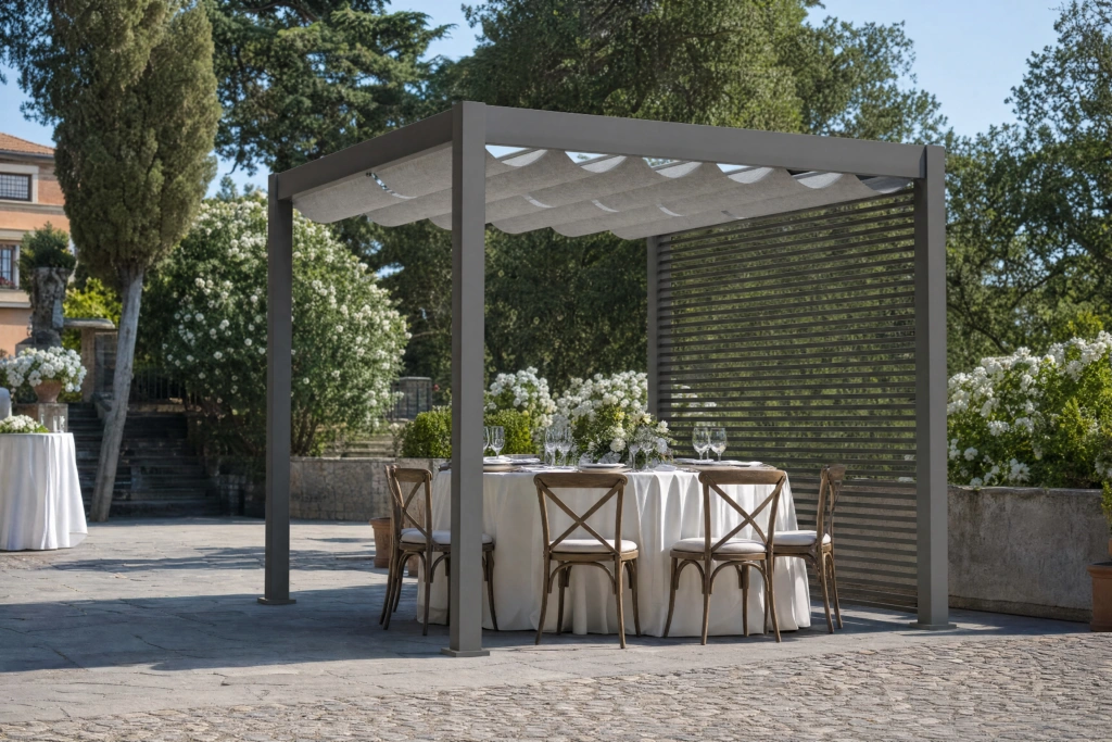 Pavilion Cabana 3X3X2.5 setting