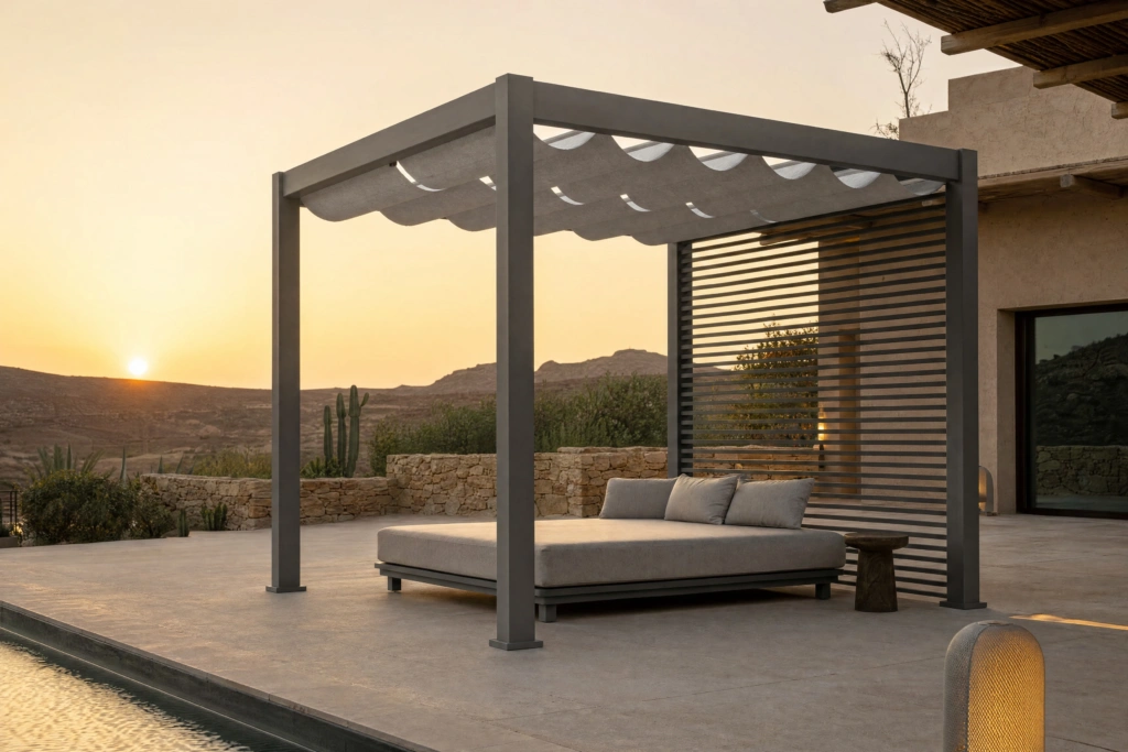 Pavilion Cabana 3X3X2.5 setting