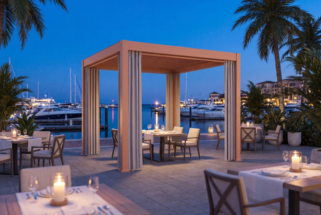 Pavilion Cabana 3X3X2 setting