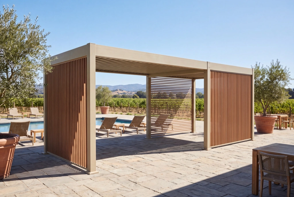 Pavilion Cabana 3X4X2.5 / 3X3X2 setting