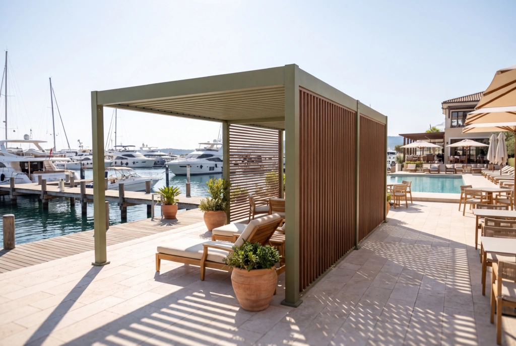 Pavilion Cabana 3X4X2.5 / 3X3X2 setting