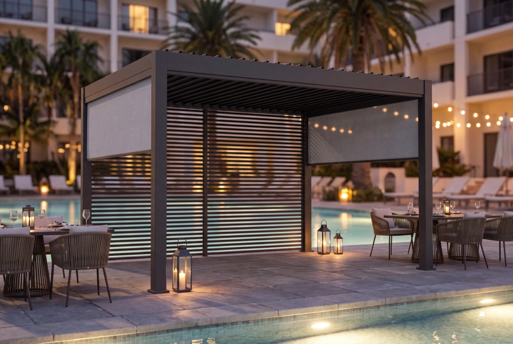 Pavilion Cabana 3X4X2.5 setting
