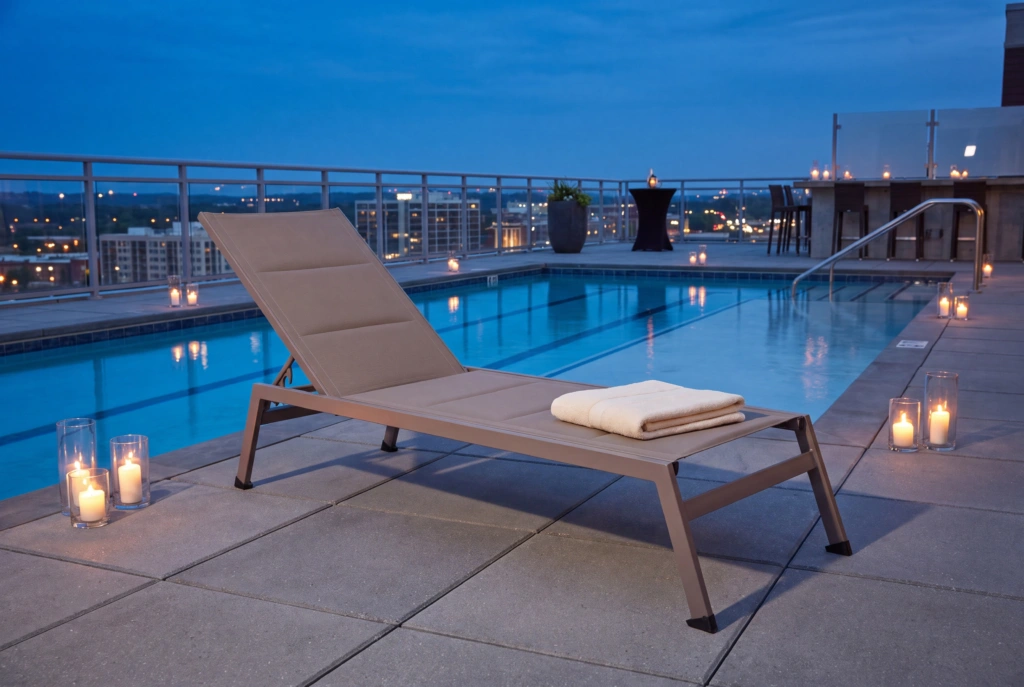 Jupiter Ptex Sunlounger setting