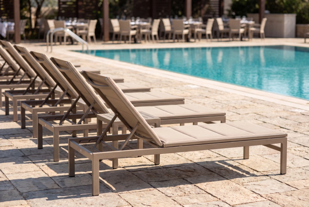Jupiter Ptex Sunlounger setting