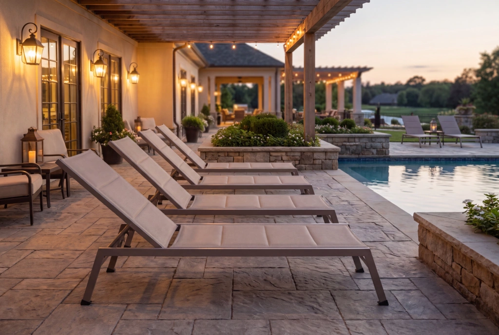 Jupiter Ptex Sunlounger setting
