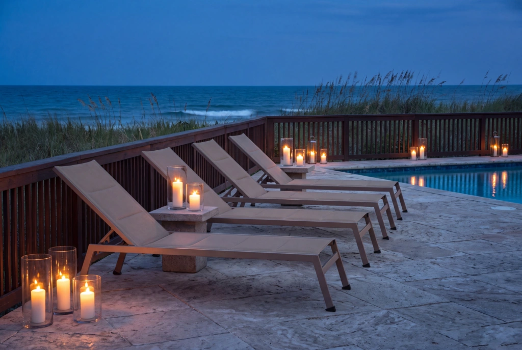 Jupiter Ptex Sunlounger setting