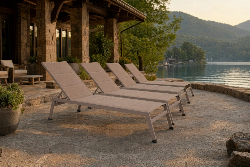 Jupiter Ptex Sunlounger setting