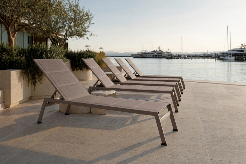 Jupiter Ptex Sunlounger setting