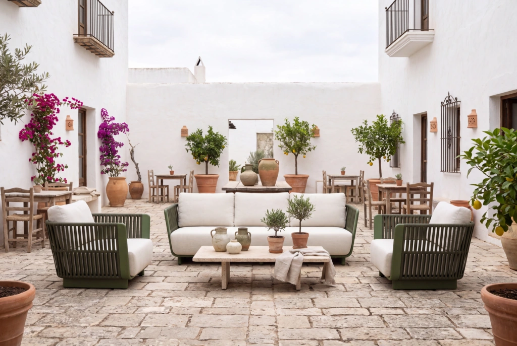 Marrakech 3-Seat Sofa setting