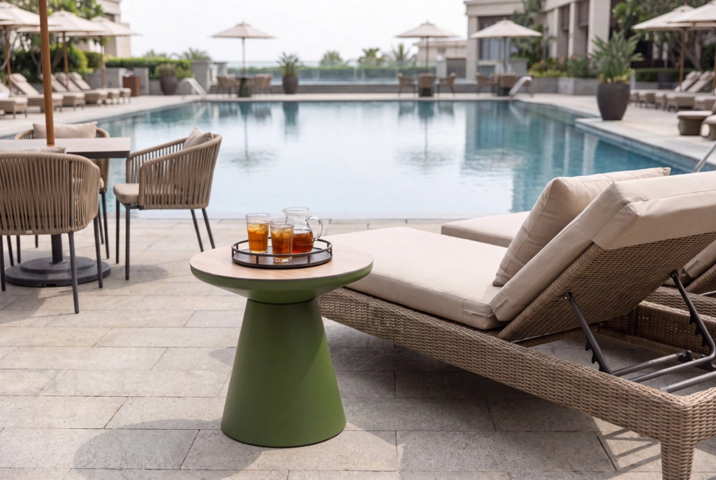 Marrakech End Table setting