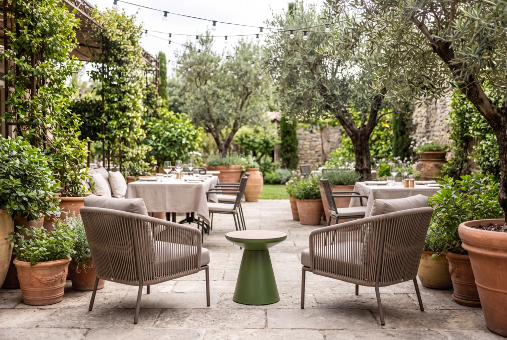 Marrakech End Table setting