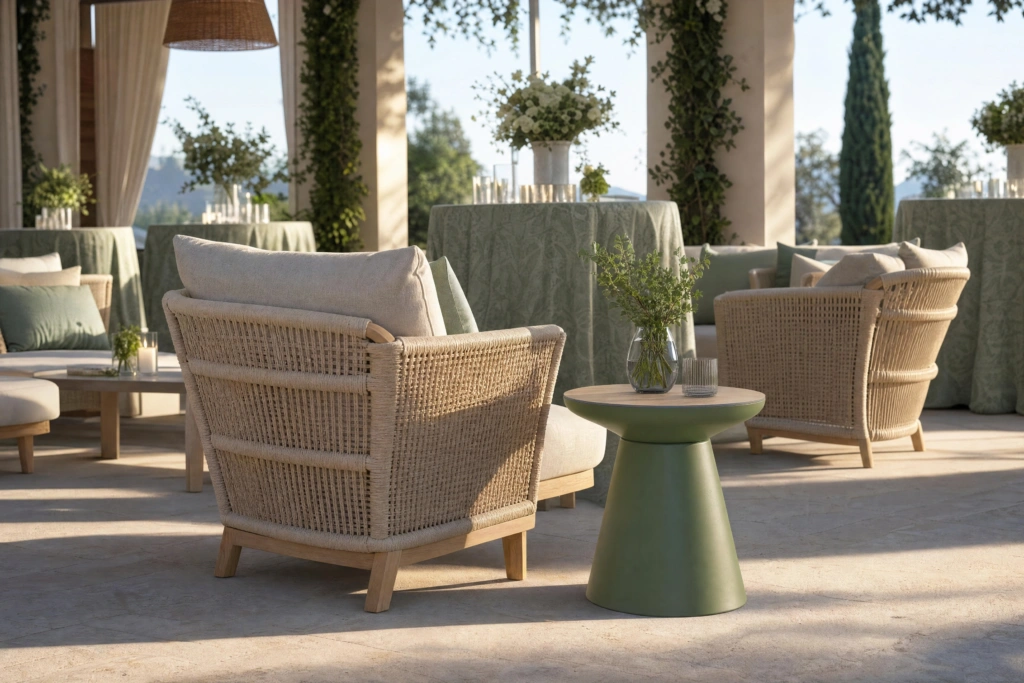 Marrakech End Table setting