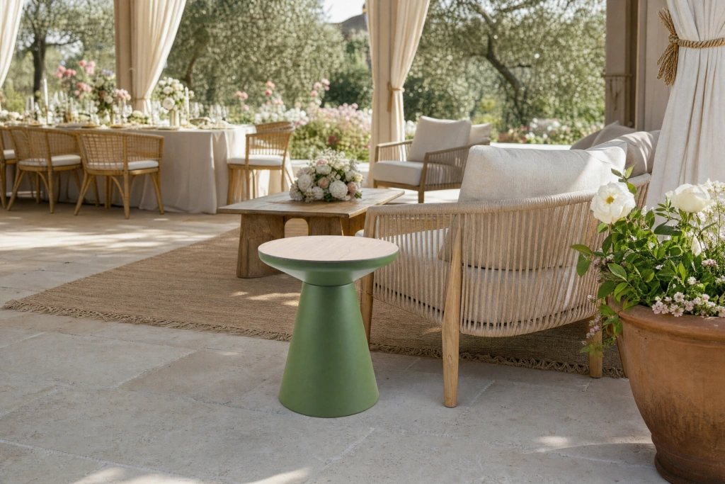 Marrakech End Table setting