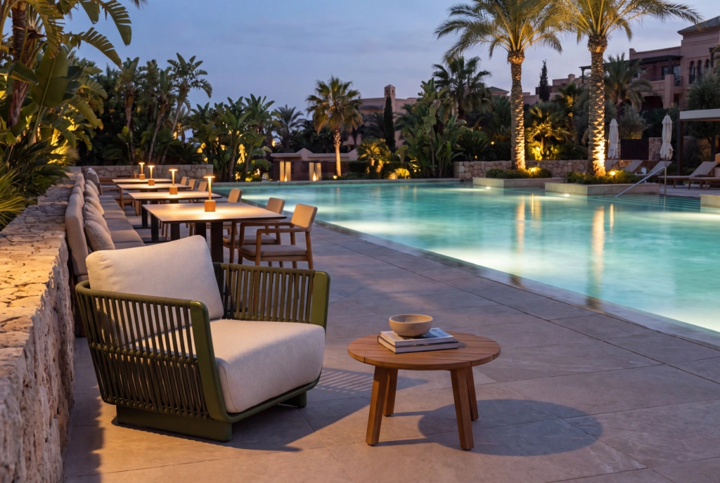 Marrakech Lounge setting