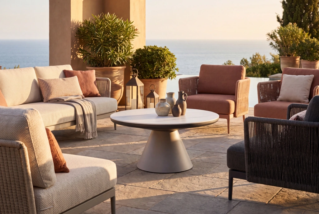Marrakech Coffee Table setting