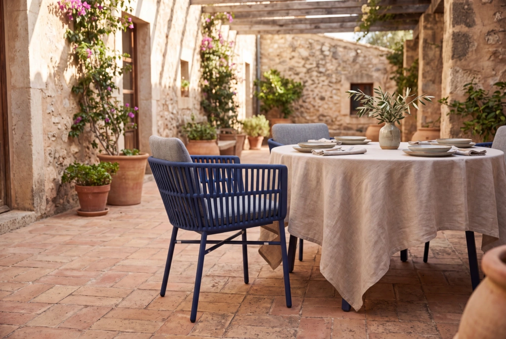 Marrakech Dining Armchair setting