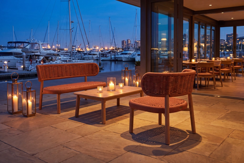 Shell Lounge setting