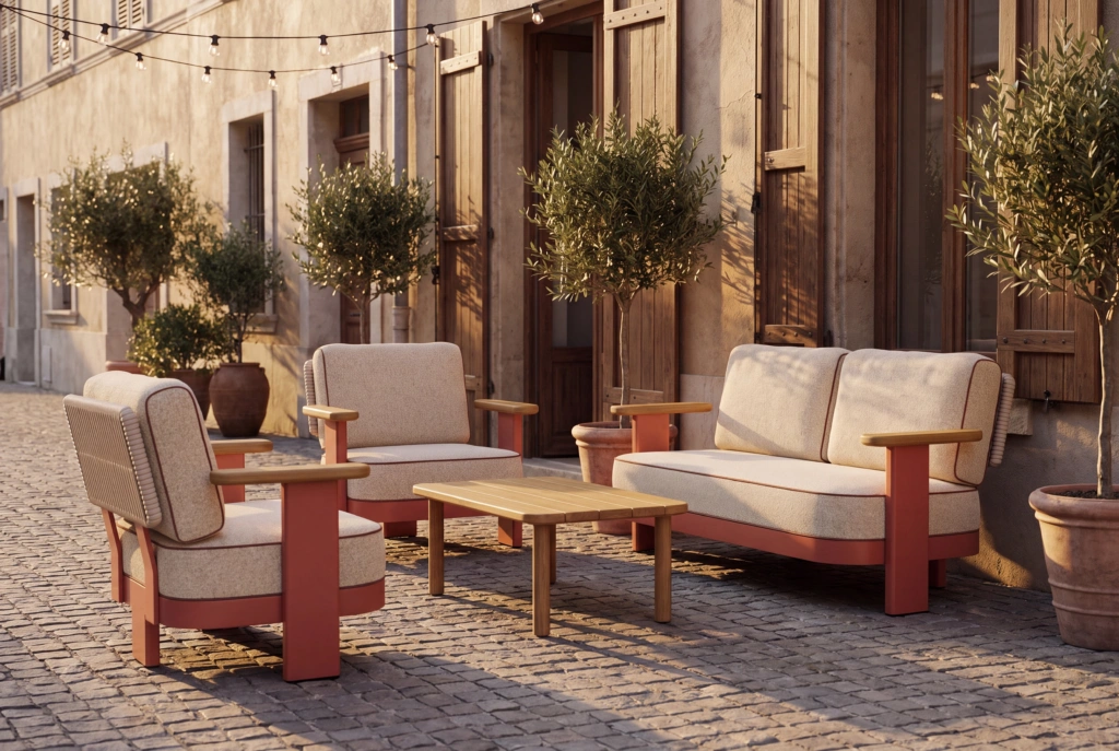Block 2 Seat Sofa setting