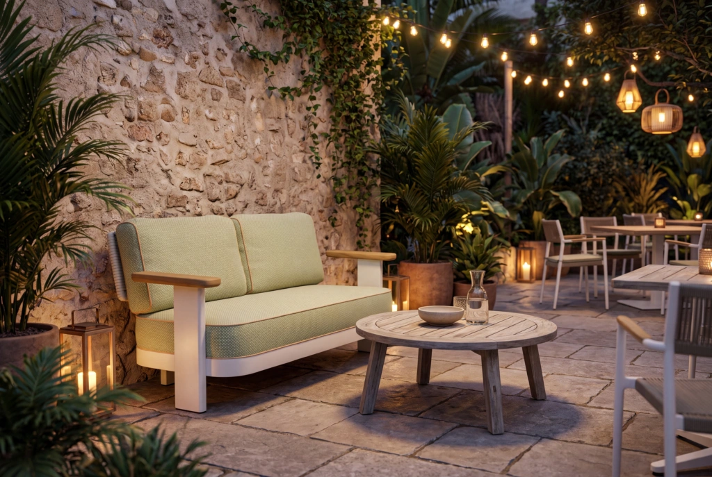 Block 2 Seat Sofa setting