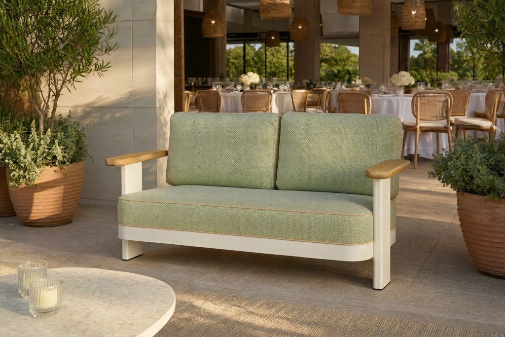 Block 2 Seat Sofa setting
