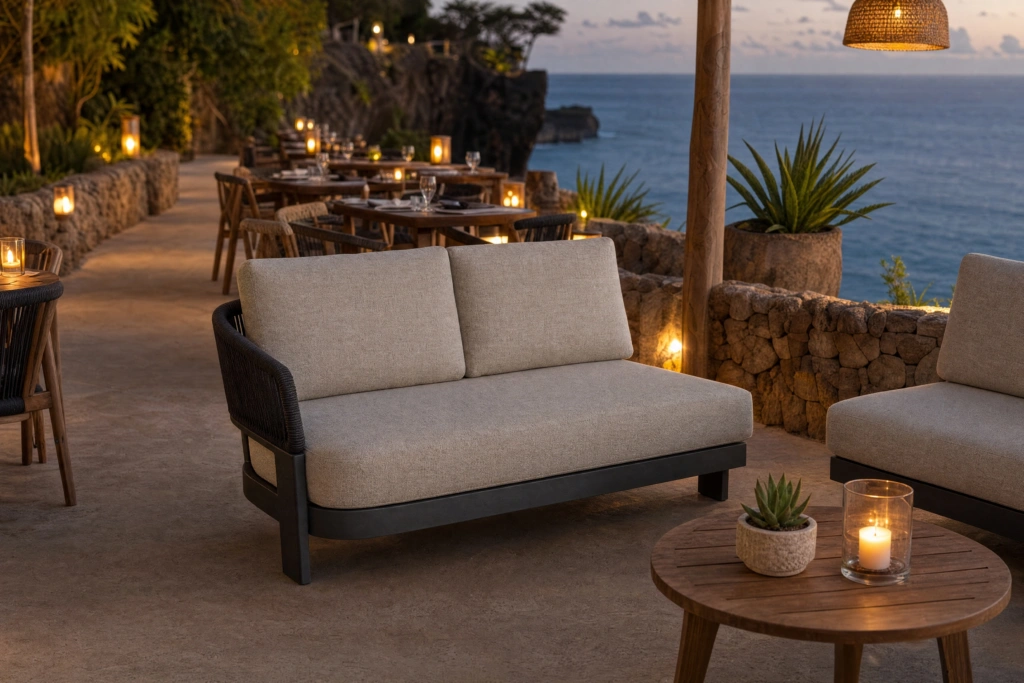Cayenne 2-Seat Sofa Module With Right Arm setting