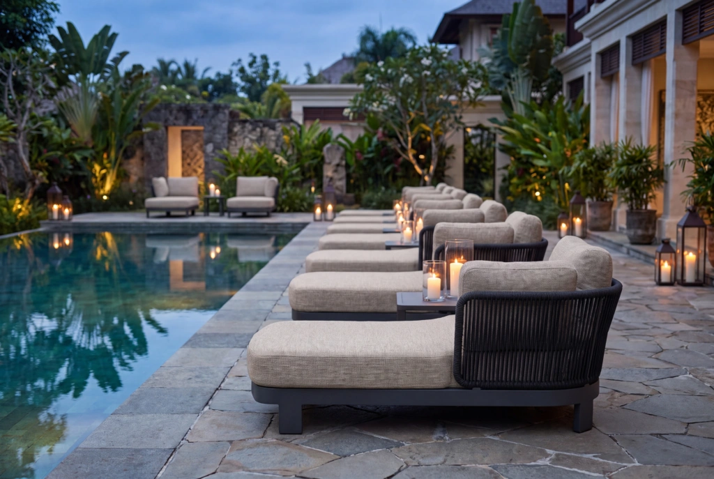 Cayenne Chaise Lounge Module With Left Arm setting