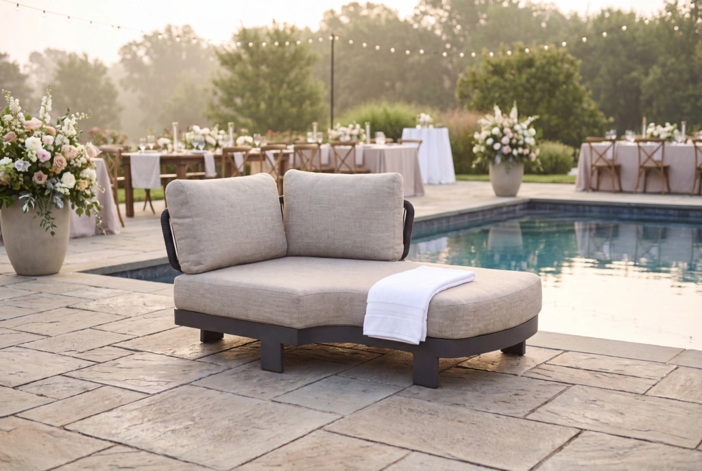 Cayenne Chaise Lounge Module With Left Arm setting