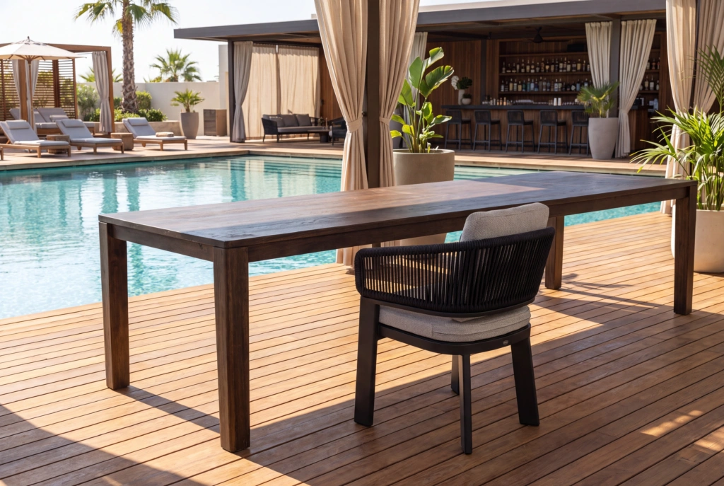 Cayenne Dining Armchair setting