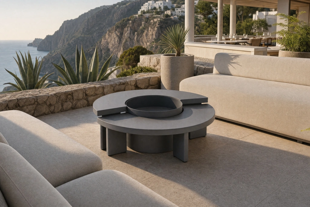 Clogs Coffee Table A setting
