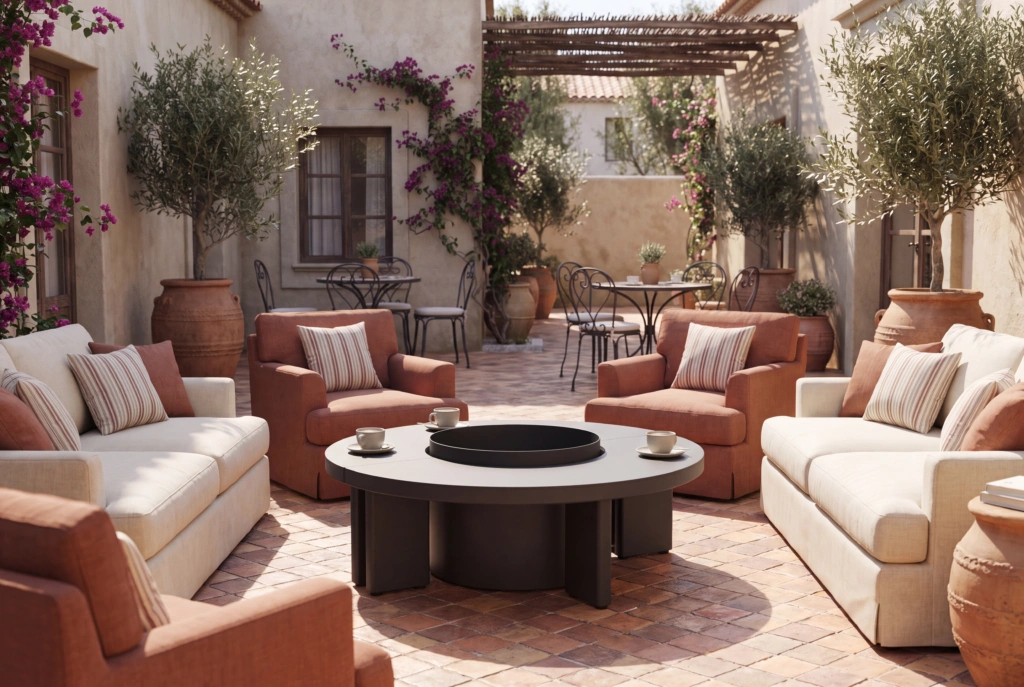 Clogs Coffee Table B setting