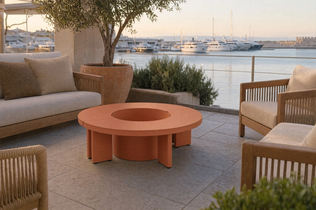 Clogs Coffee Table B setting