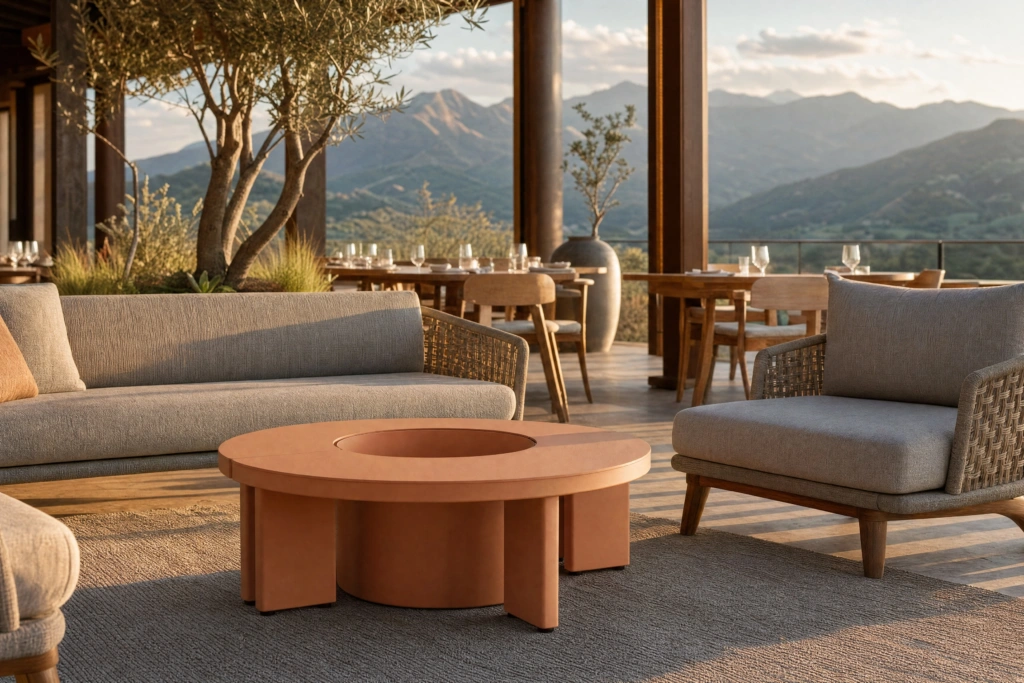 Clogs Coffee Table B setting