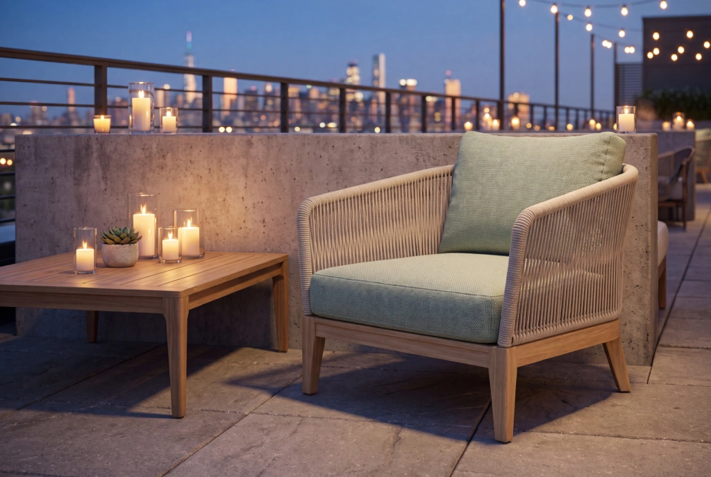 Clogs Lounge Chair setting