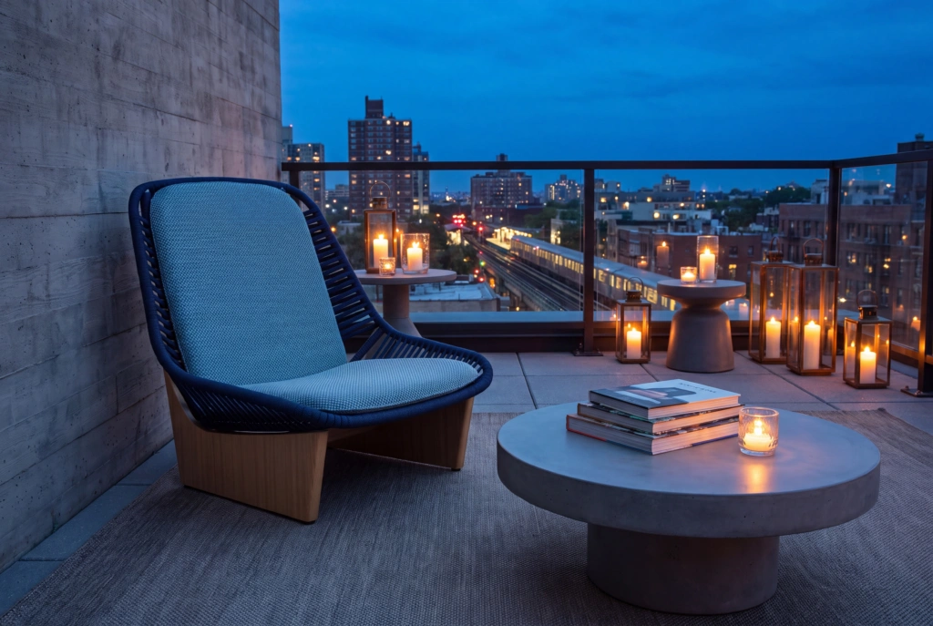 Clogs Lounge Chair setting