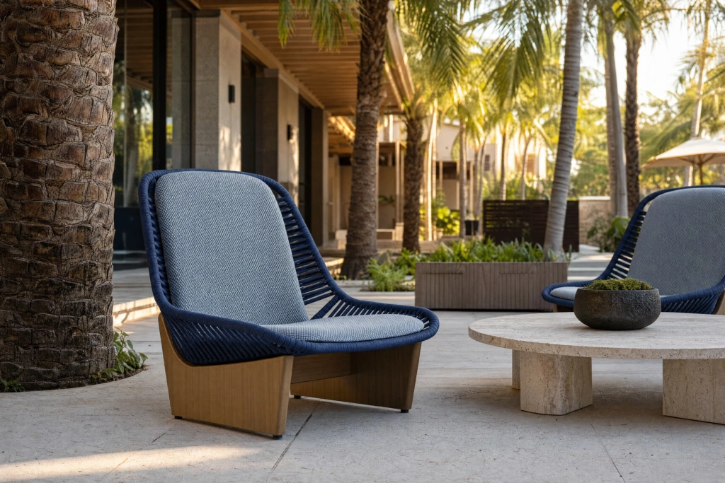 Clogs Lounge Chair setting