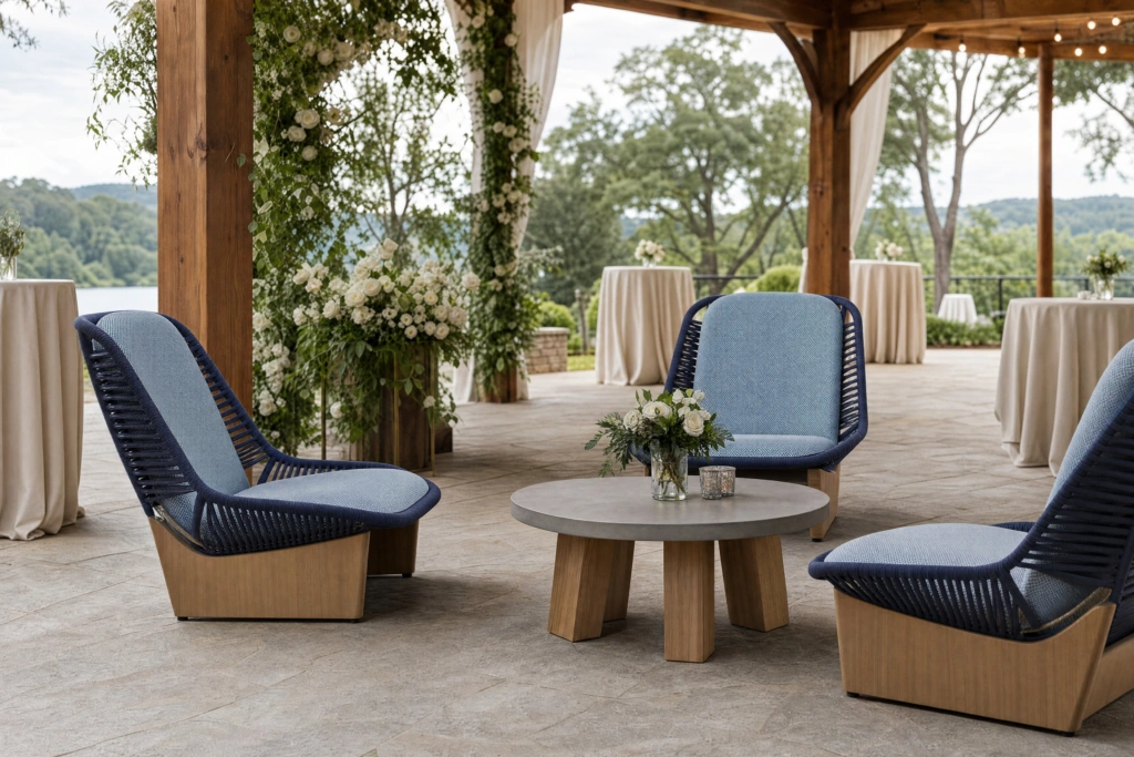 Clogs Lounge Chair setting
