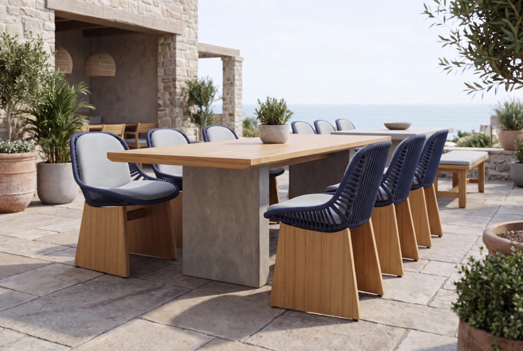 Clogs S Patio Chair setting